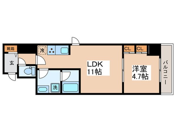 ディオスプラドの物件間取画像